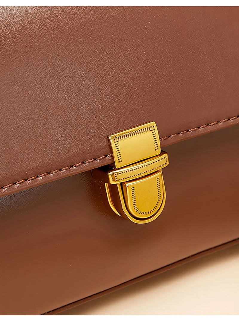 Lux Baguette Bag For Women Genuine Leather Shoulder - Smarsty