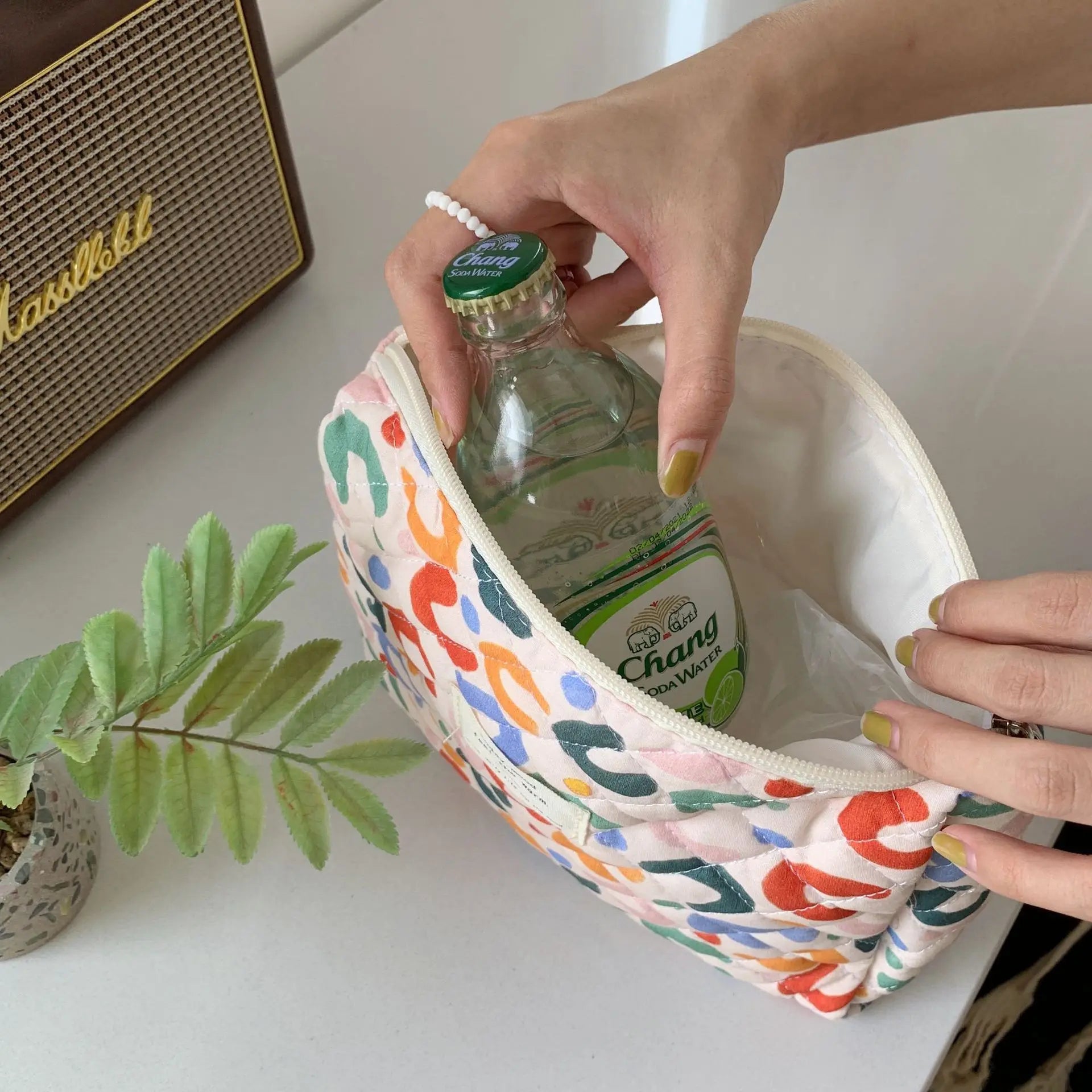 Large Capacity Women's Cosmetic Bags Cases Casual Ladies Small Storage Bag with Zipper Female Travel Clutch Bag Small Handbags - Smarsty