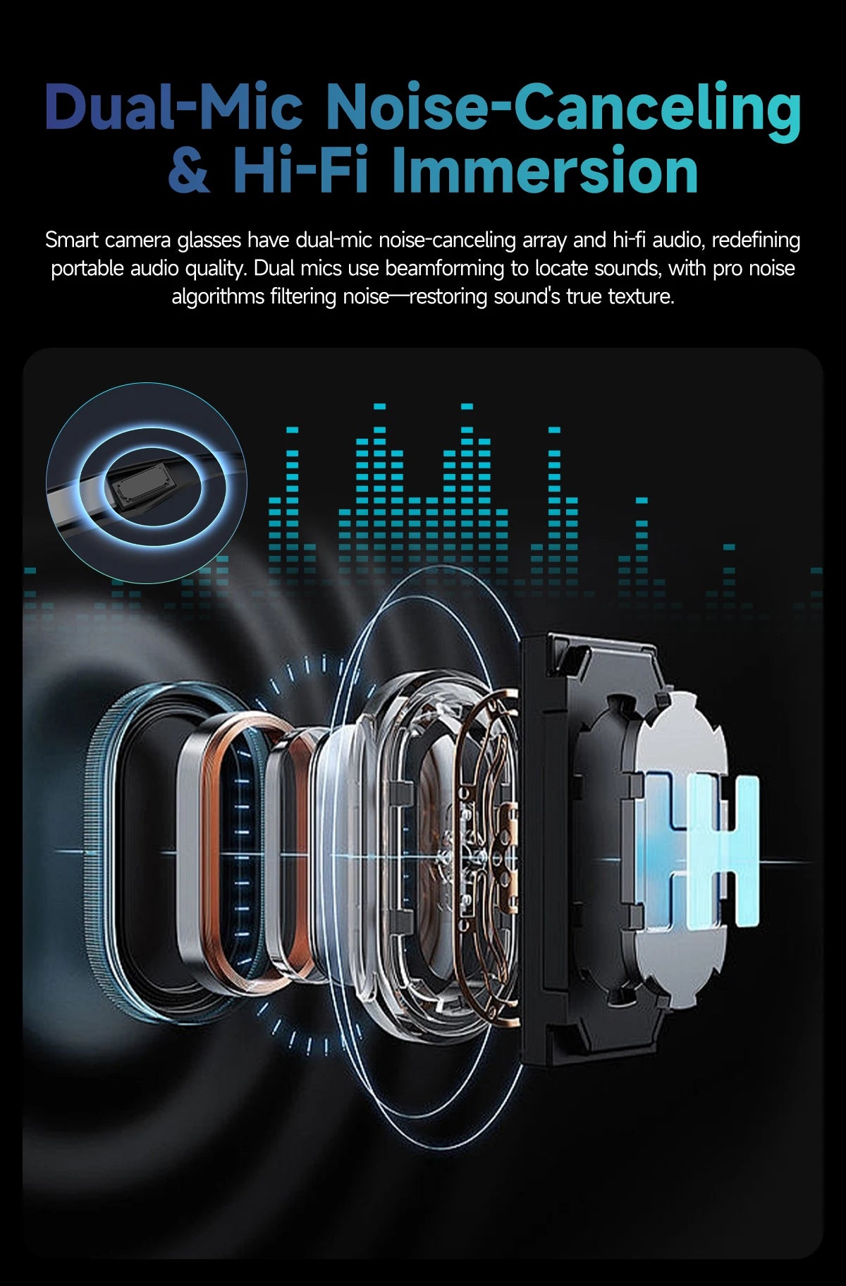 New 800W Camera AI Glasses Men Color-Changing Smart Translation Glasses Photo Video Recording Waterproof Call Smart Sunglasses - Smarsty