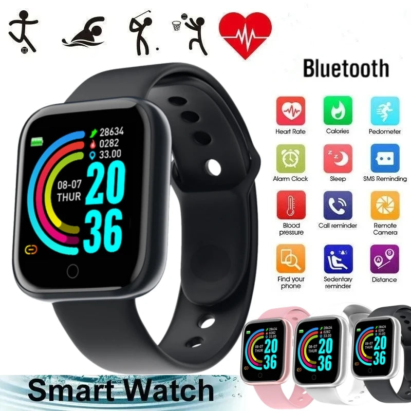 Smart Watch For Fitness Tracking and Music Control - Smarsty