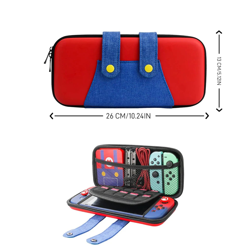 Large Waterproof Carrying Case for Nintendo Switch OLED - Smarsty