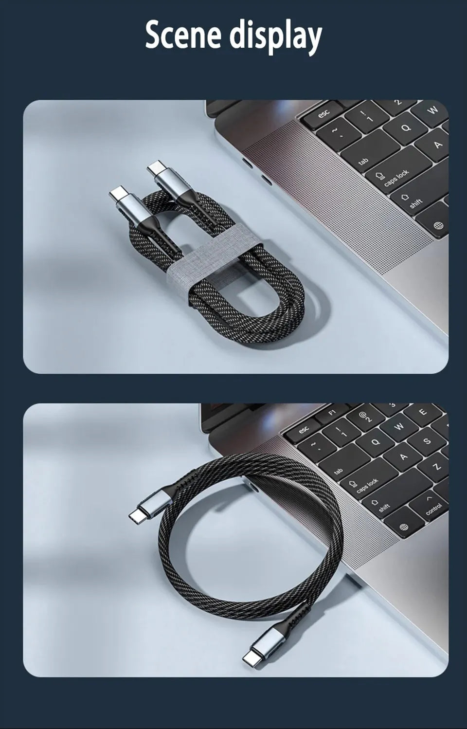 PD 240W Super Fast Charging Cable for Devices - Smarsty