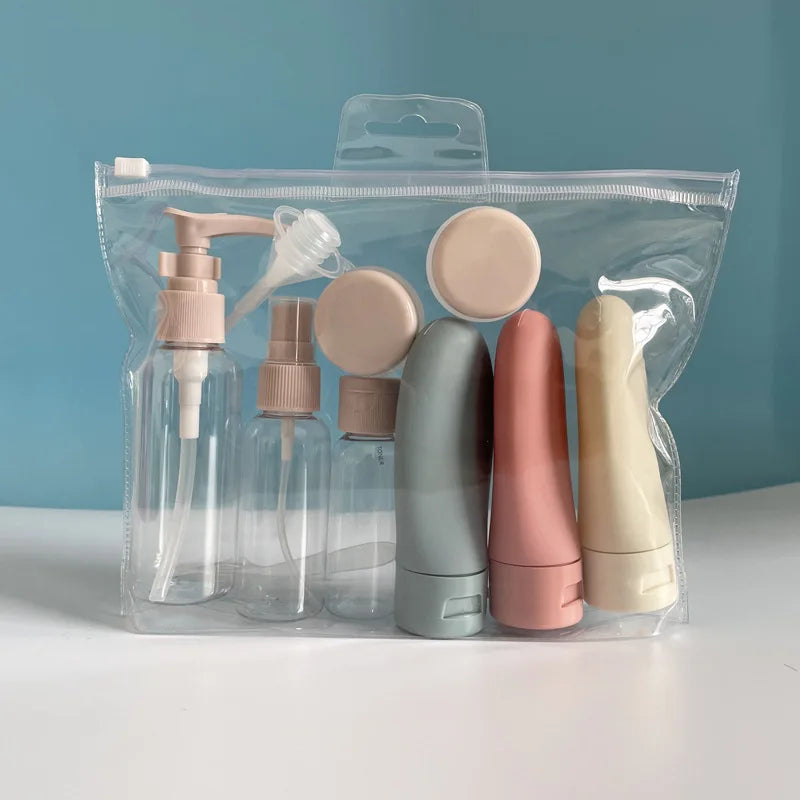Travel Refillable Bottle Set for Toiletries Essentials - Smarsty