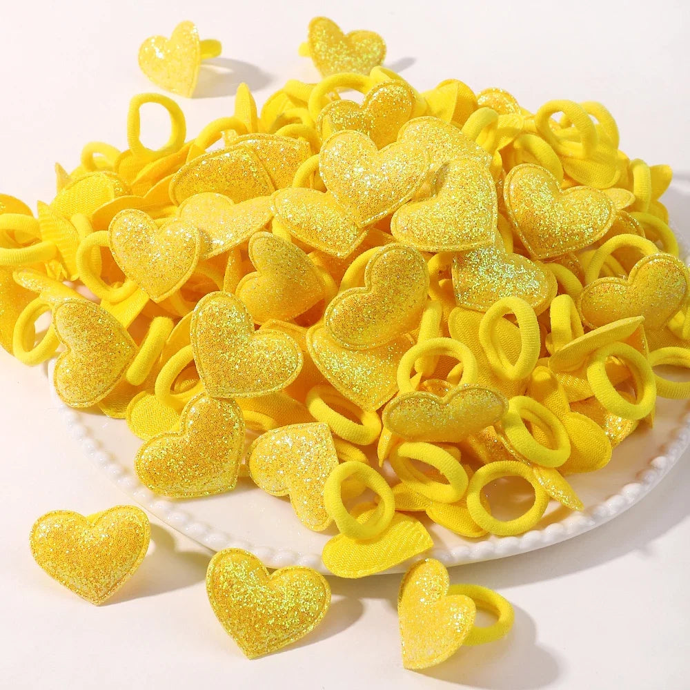 Cute Girls Hair Ties Soft No Harm Ponytail Holders 10Pack - Smarsty