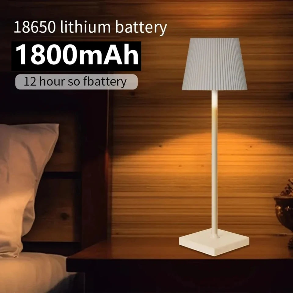 Rechargeable LED Desk Lamp with Touch Dimming Feature - Smarsty