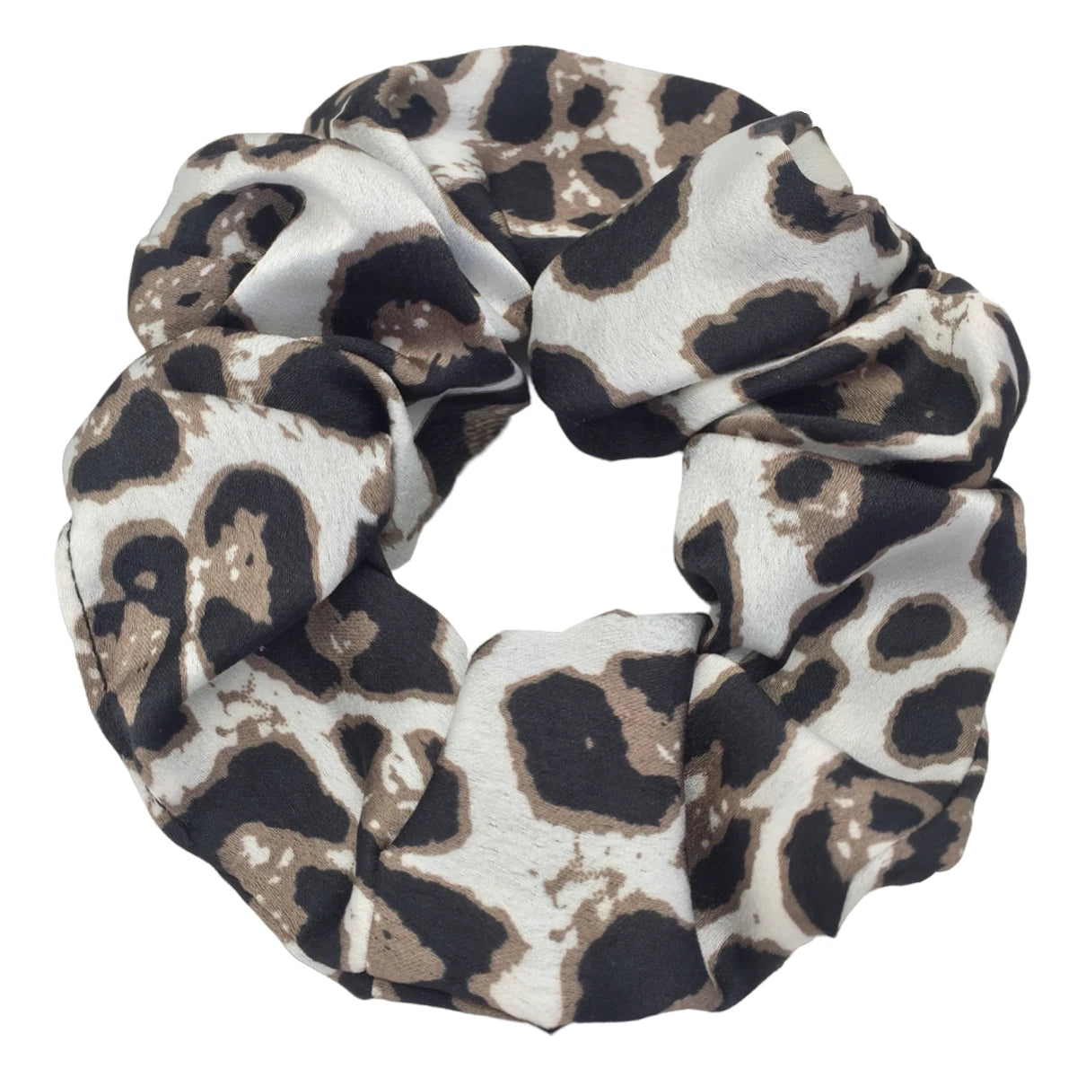 Leopard Print Scrunchie High Elastic Hair Tie Elegant - Smarsty