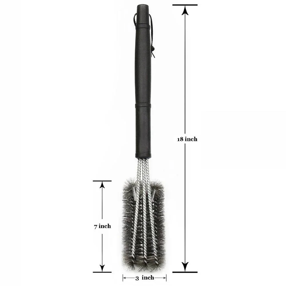 Stainless Steel BBQ Brush for Effortless Grill Cleaning - Smarsty