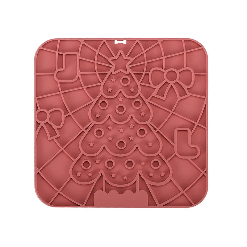 Silicone Pet Lick Mat for Slow Feeding Dogs - Smarsty