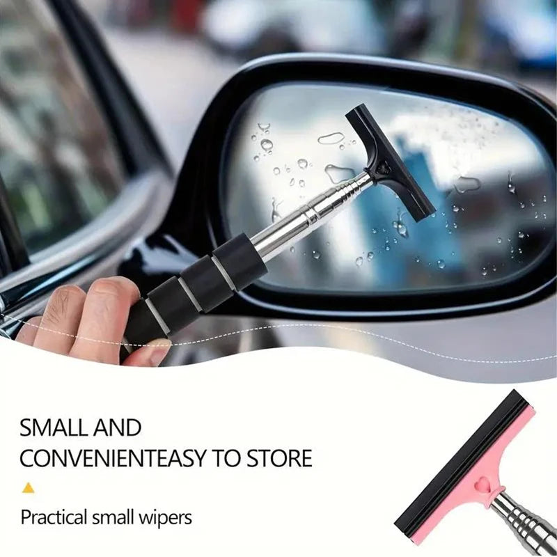 Telescopic Handle Rearview Mirror Wiper Cleaning Tool - Smarsty