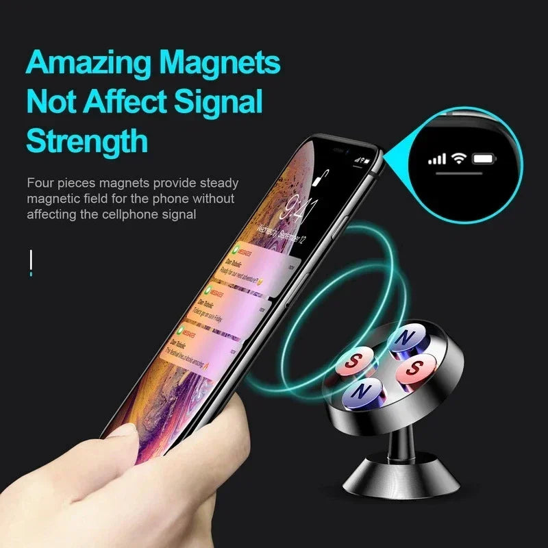 Magnetic Car Phone Holder Mount For All Smartphones - Smarsty