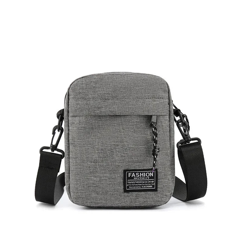 Compact Square Crossbody Bag With Oxford Cloth Durability - Smarsty