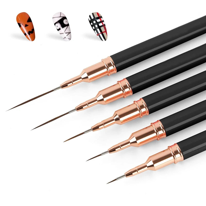 Professional Nail Art Liner Brushes Set for Precision Detailing - Smarsty