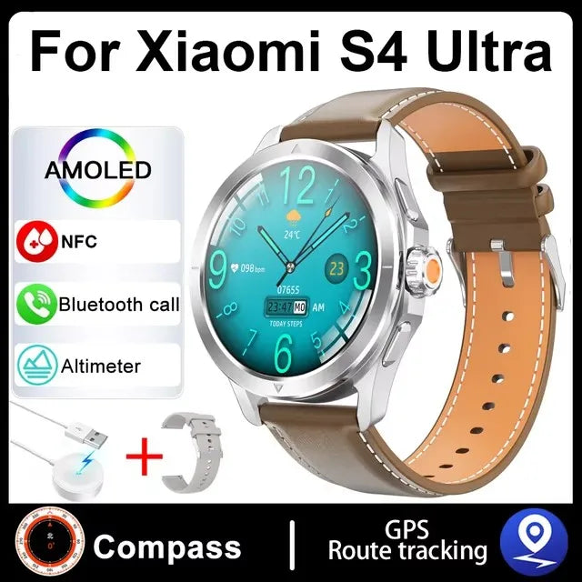 Xiaomi S4 Ultra Smart Watch With GPS Waterproof Sports Features - Smarsty