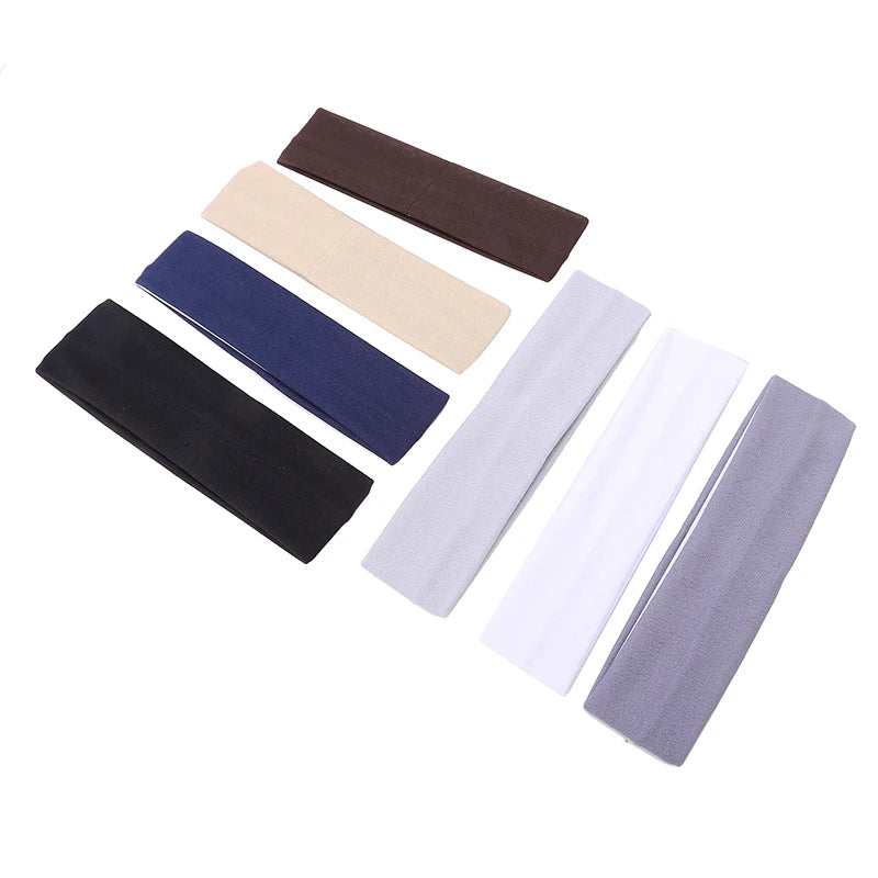 Breathable Yoga Headbands 7 Pack Sweat Absorbent Adjustable - Smarsty