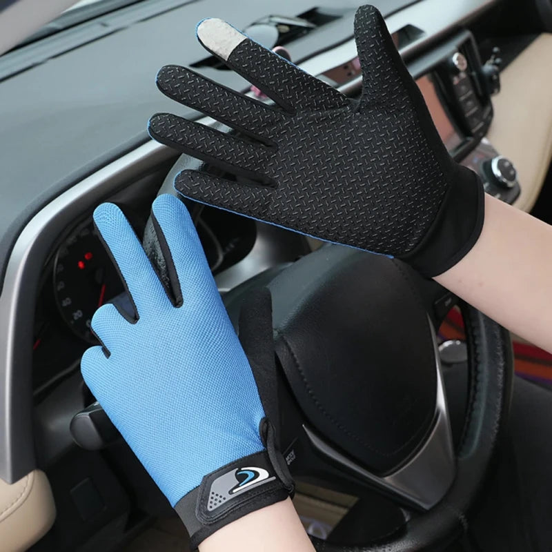 Touchscreen Fishing Gloves Men Women Anti Slip Breathable - Smarsty