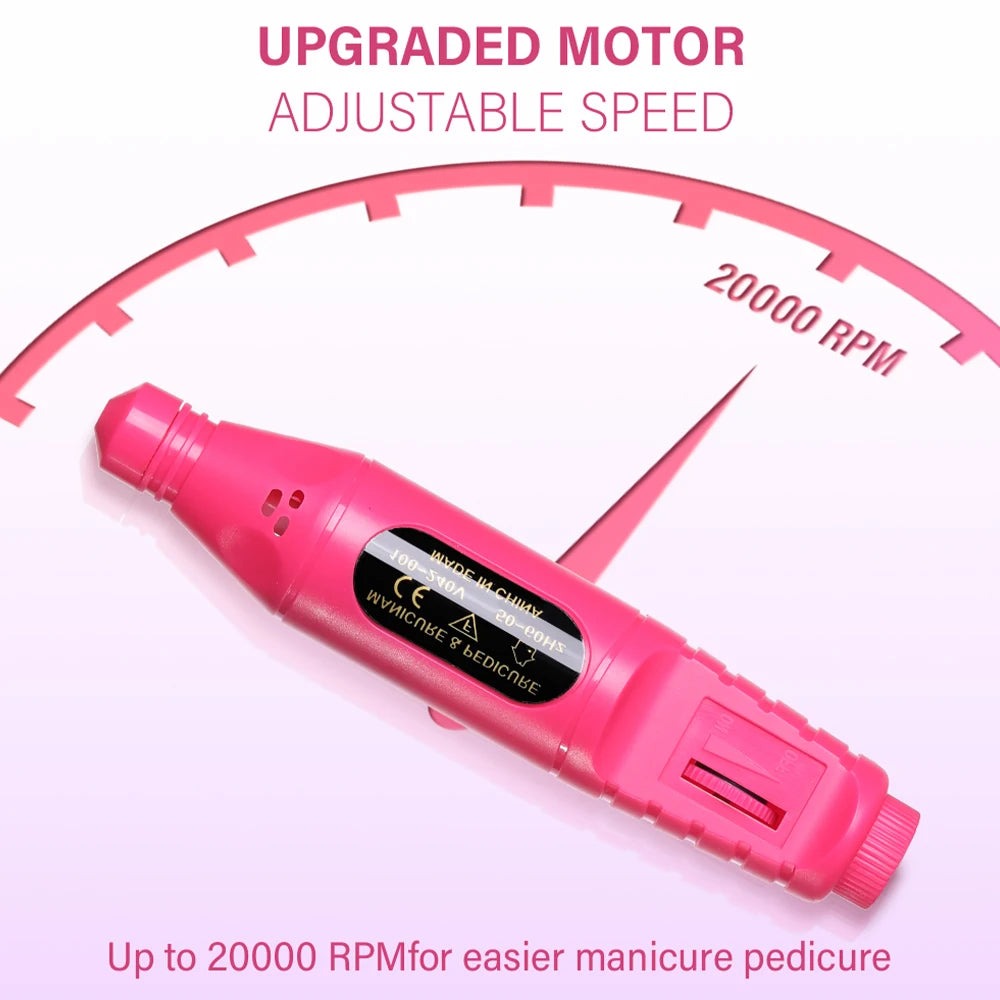 Portable 6 In 1 Electric Nail Drill Kit - Smarsty