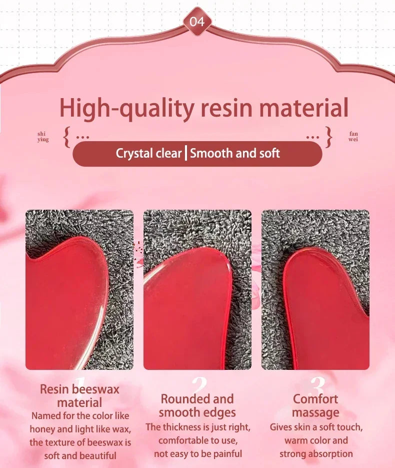 3pcs Resin Roller Massager Set for Face and Body Care - Smarsty