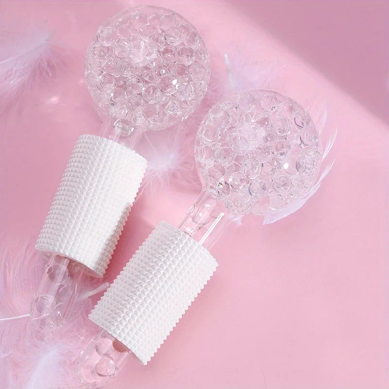 Cooling LCE Globes for Facial Massage and Puffiness Relief - Smarsty