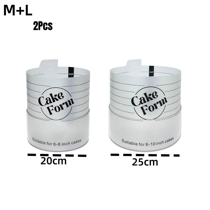 Adjustable Round Cake Ring Mold for Perfect Mousse Desserts - Smarsty