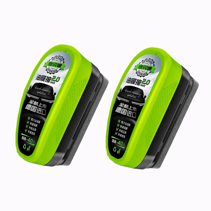 1/2/3pcs Automotive Car Oil Film Cleaning Brush,150ml Glass Oil Film Remover for Car Window,Windshield Brush For Car Care