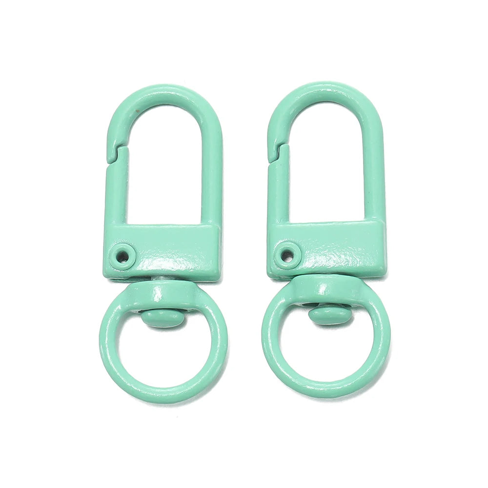 Colorful Alloy Snap Lobster Clasp Keychain Hooks Set - Smarsty