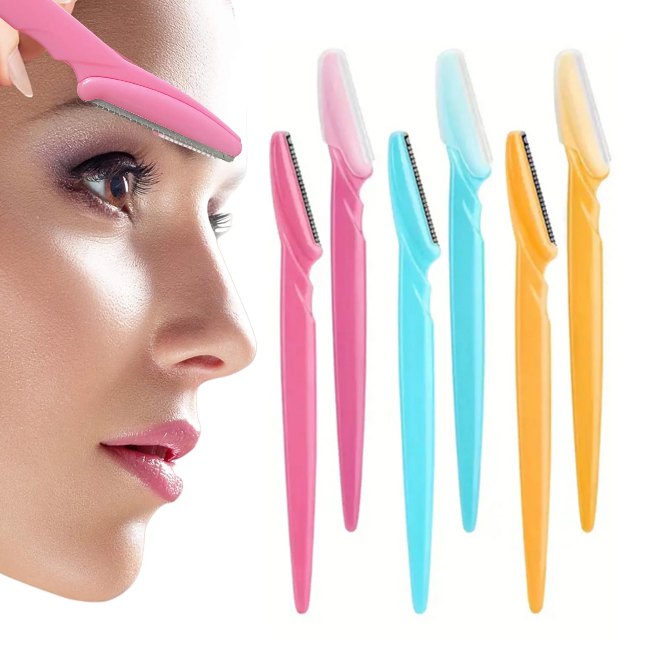 Portable Eyebrow Trimmer Set for Safe Hair Removal - Smarsty
