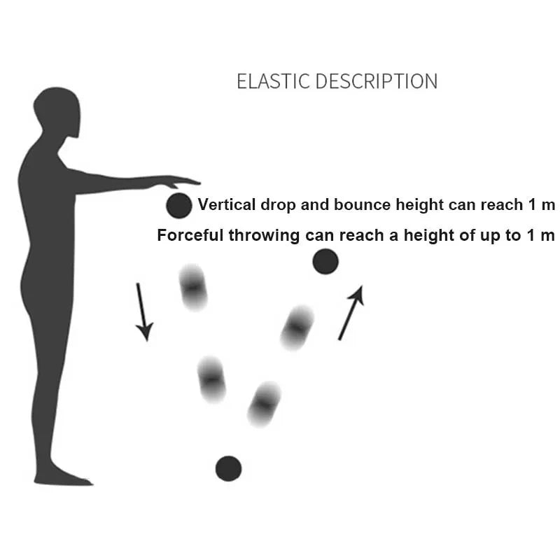 Rubber Fascia Massage Ball for Muscle Relaxation - Smarsty