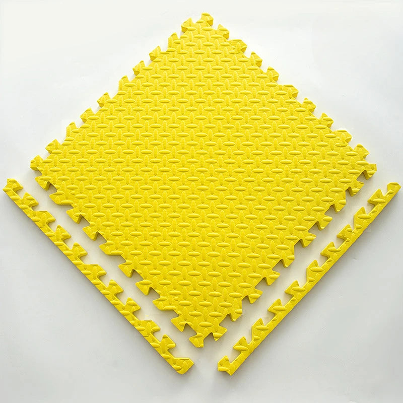 12pcs Foam Baby Play Mat Puzzle Mat Kids Interlocking Exercise Tiles Rugs Floor Tiles Toy Carpet Soft Carpet 30*30*1cm - Smarsty