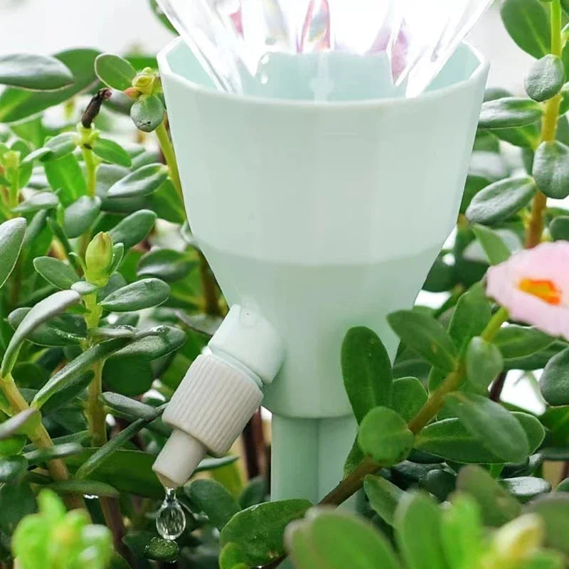 Adjustable Drip Irrigation System for Self Watering Plants - Smarsty