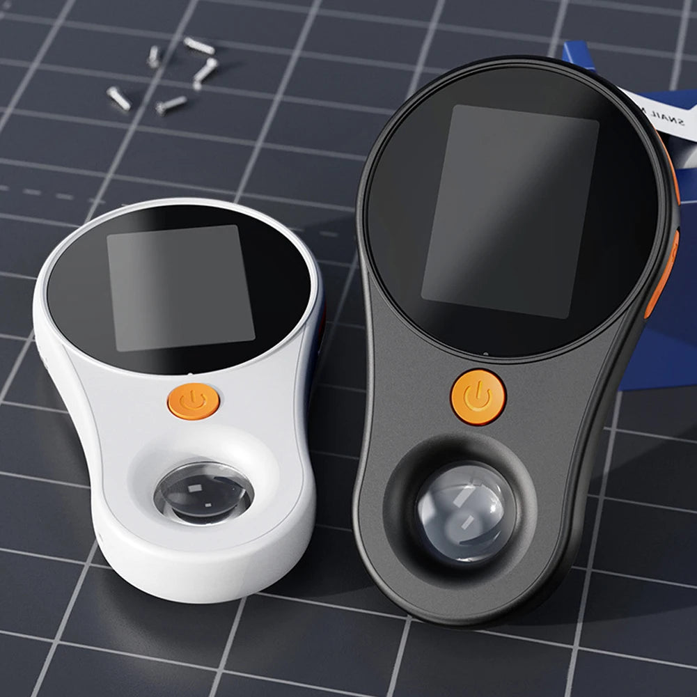 500X Digital Handheld Microscope 2 Inch IPS Screen Electronic Coin Magnifier Portable Microscope Camera for Jewelry Watch Repair