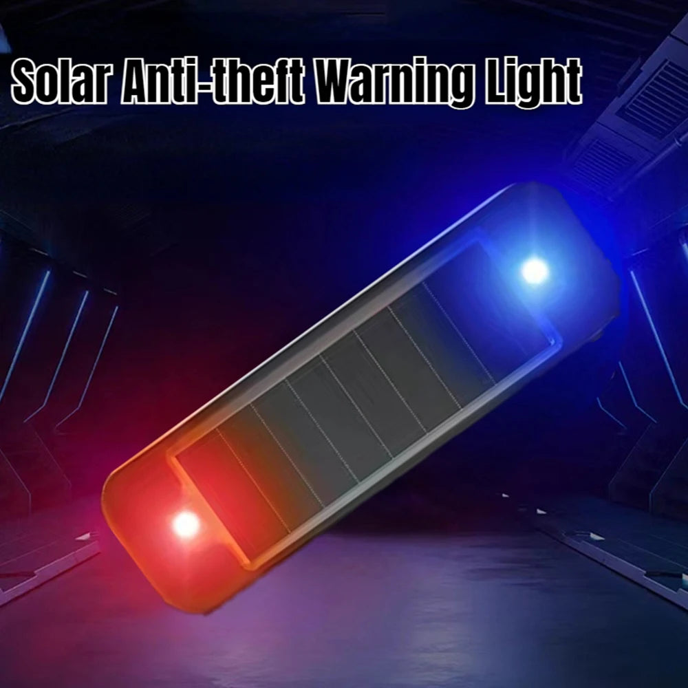 Mini LED Solar Powered Anti-Theft Warning Light - Smarsty