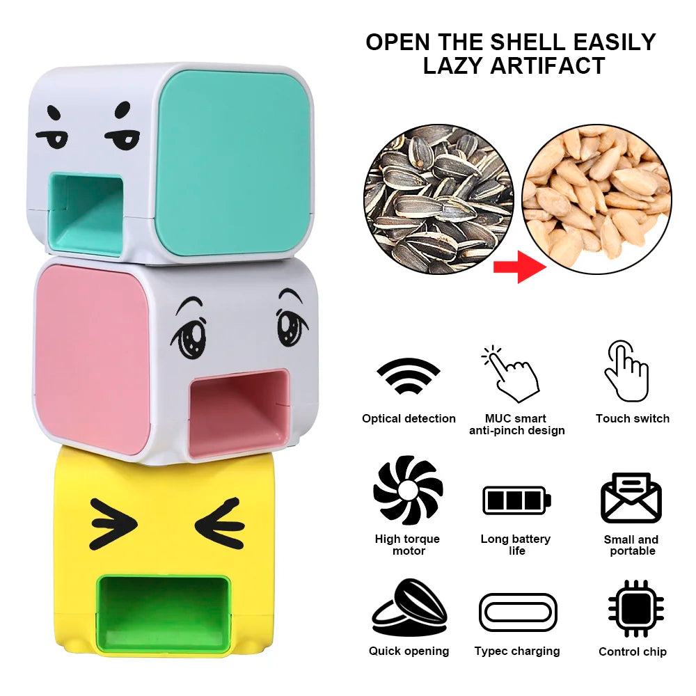 Electric Melon Seed Machine Child Assist Kitchen Tools Shelling Machine Lazy Tool Peeling Melon Artifact Sunflower Seeds Peeler by Smarsty