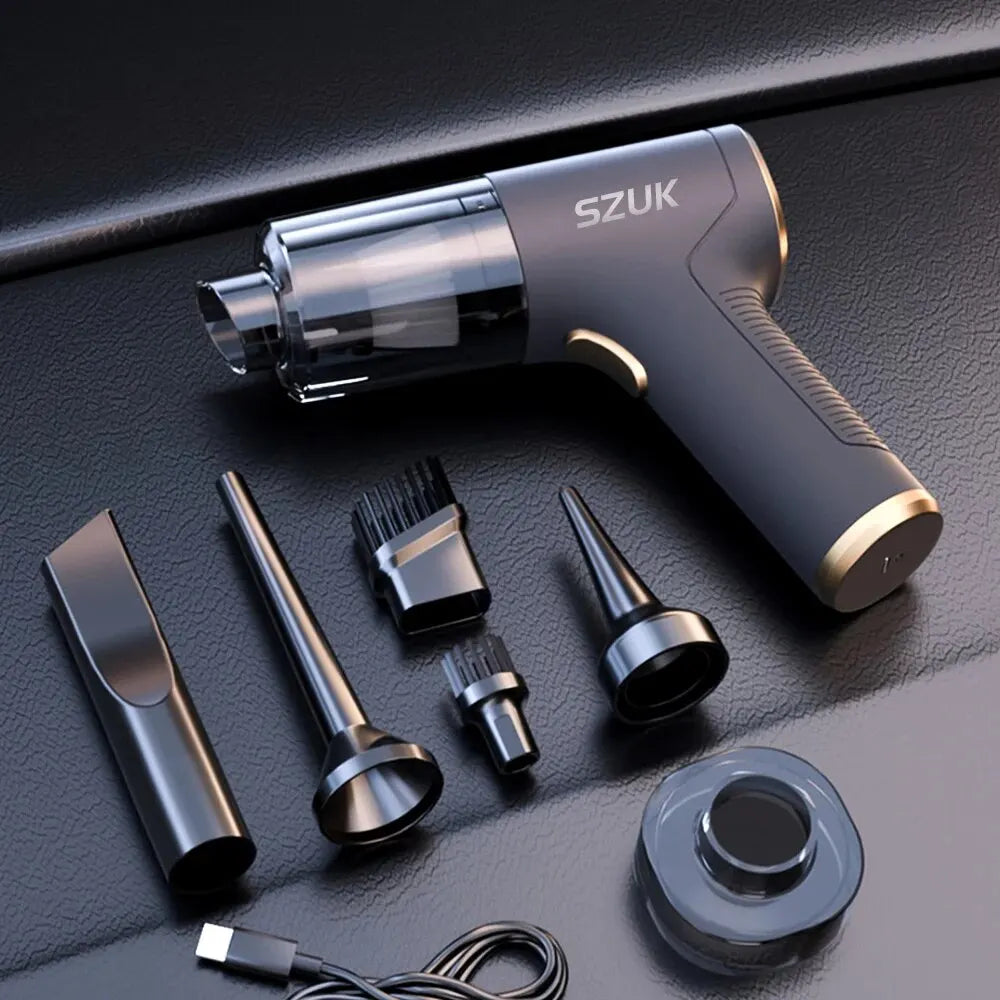 Wireless Portable Car Vacuum Cleaner With Powerful Suction - Smarsty