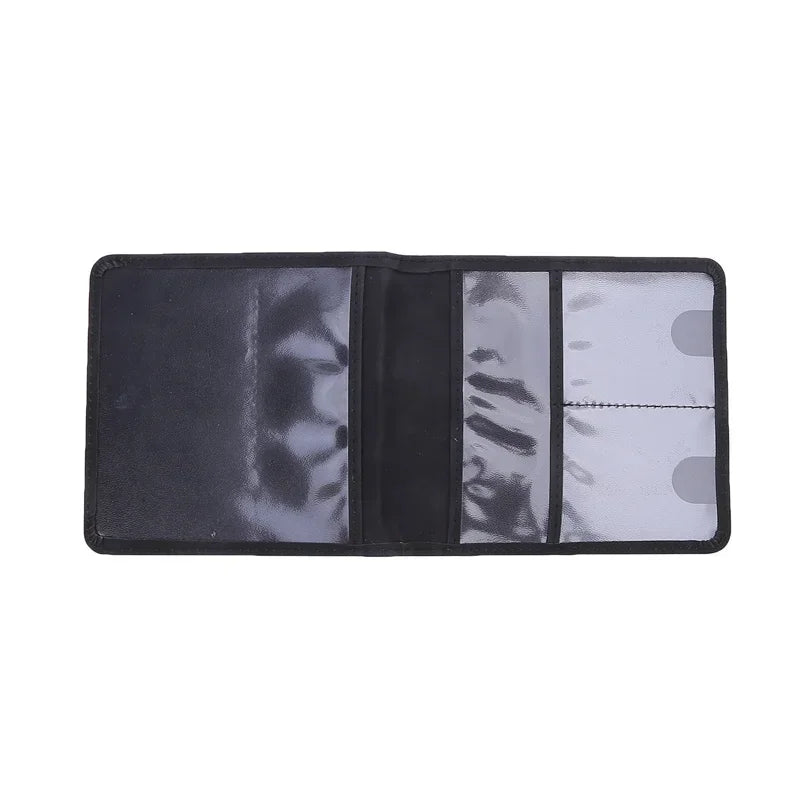 Car Registration Driver's License and Insurance Card Holder - Leather Vehicle Glove Box Automobile Documents Paperwork Organizer