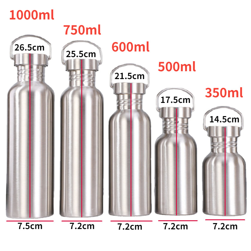 Stainless Steel Water Bottle Large Capacity Vacuum Flask - Smarsty