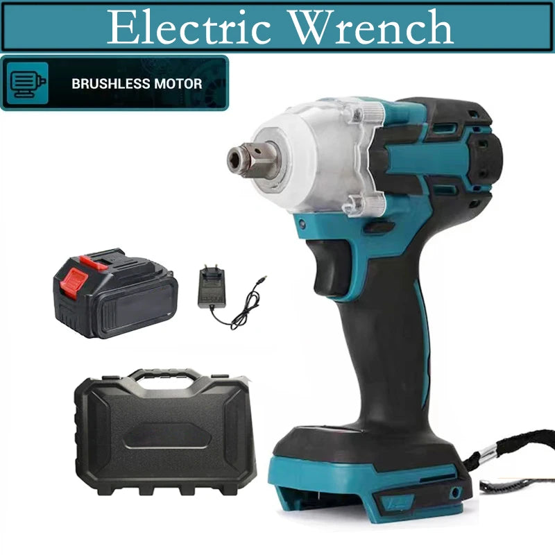 Cordless Electric Impact Wrench with Strong Torque - Smarsty