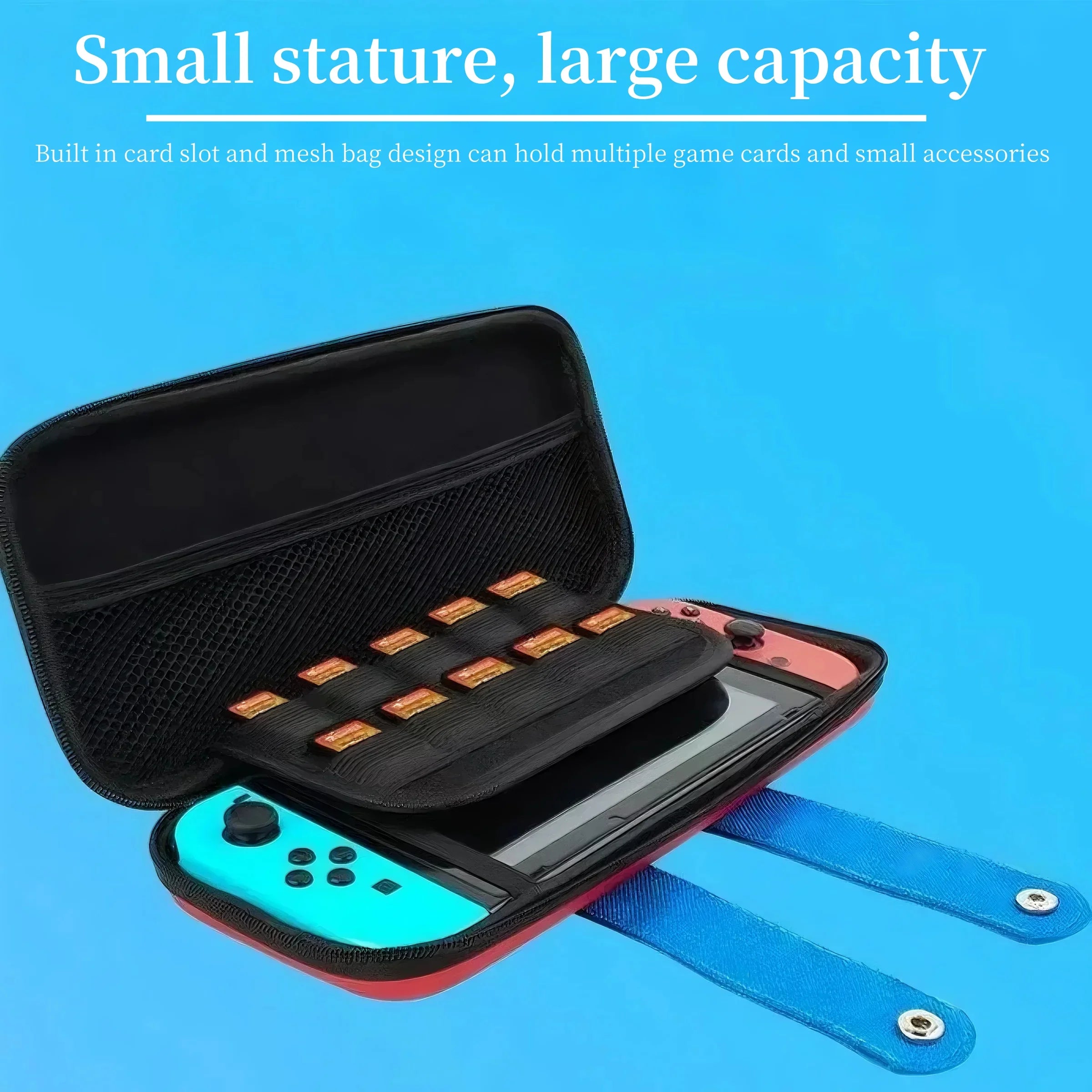 Waterproof Slim Travel Case for Switch 2 Accessories - Smarsty