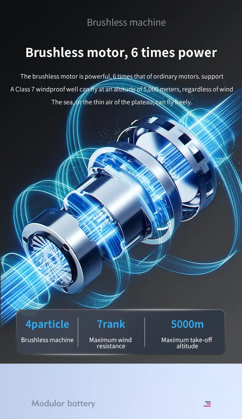 M9 drone, 8K camera intelligent obstacle avoidance, optical flow positioning precise hovering shooting,