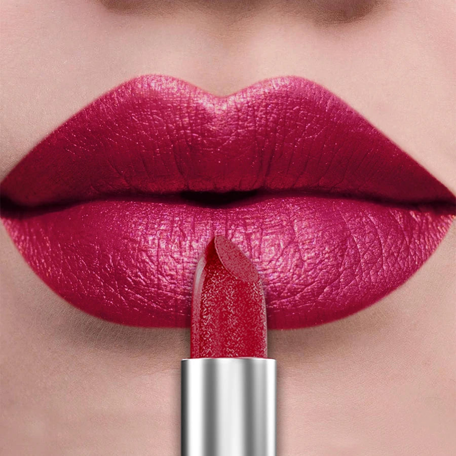 Bold Metallic Lipstick Set for Long Lasting Shine - Smarsty
