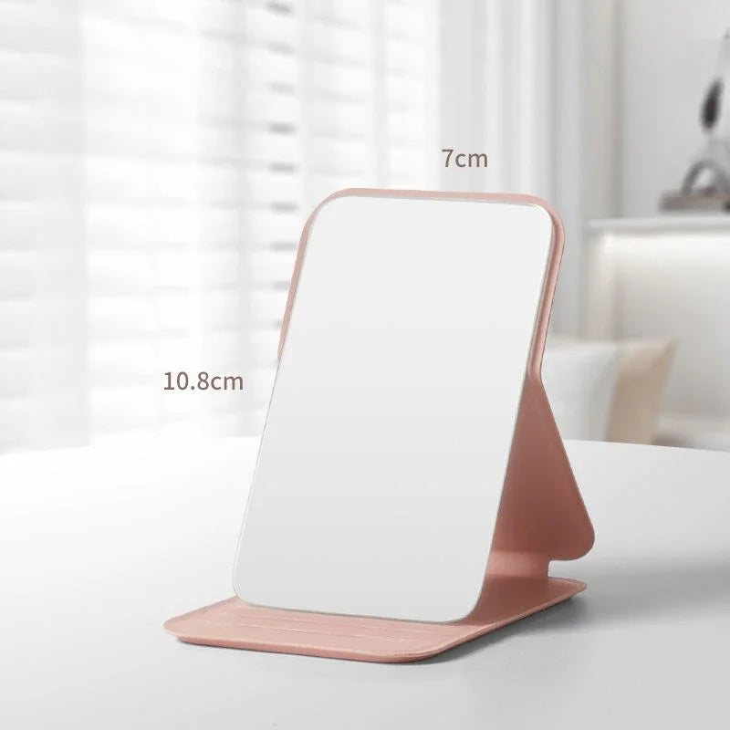 Portable Handheld Makeup Mirror with Cute Design - Smarsty