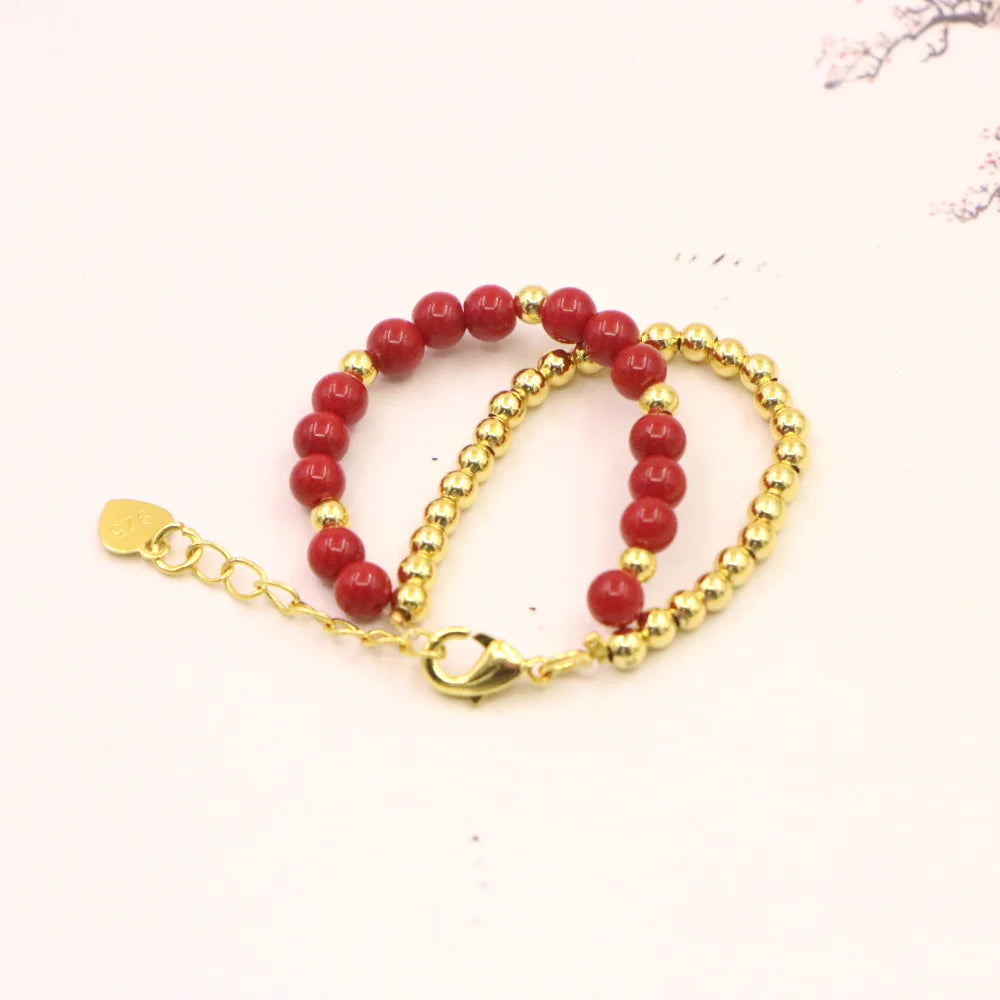 Lovely Natural Stone Bead Bracelet for Girls - Smarsty
