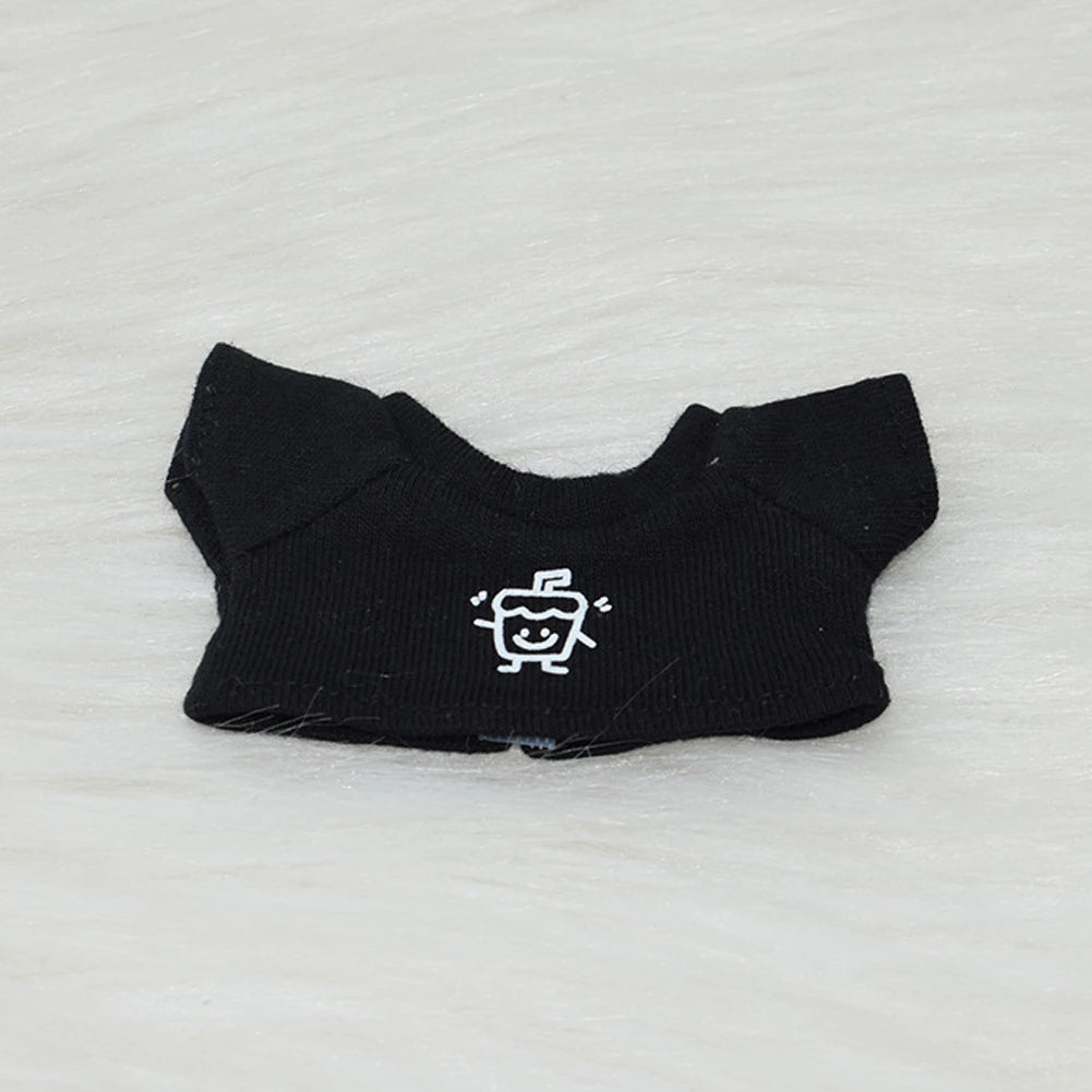 17cm Labubu Doll Clothes Fashion Clothes Hoodies Doll Clothes Color Match Hoodies Dolls Accessories by Smarsty