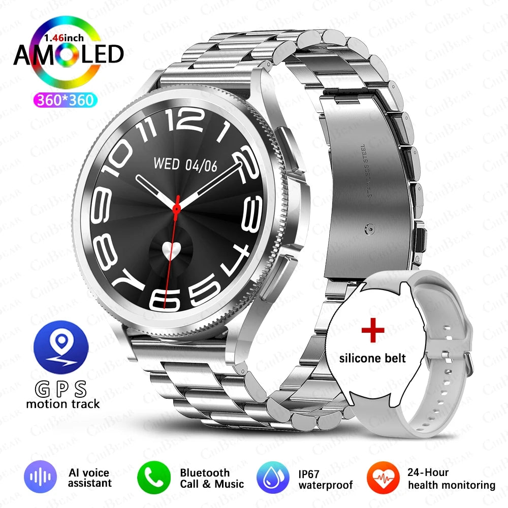 Samsung Galaxy Watch6 Classic Smartwatch with GPS and Heart Rate Monitor - Smarsty