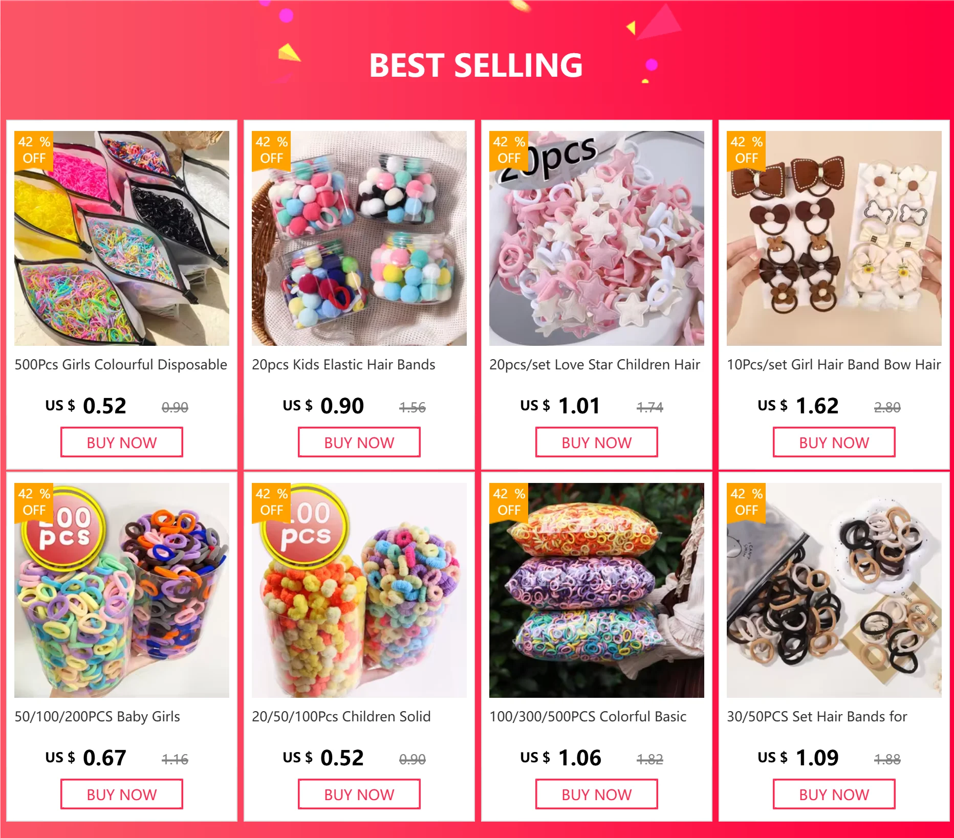 Kids Plush Hair Bands 20 Pack Soft Scrunchies For Children - Smarsty