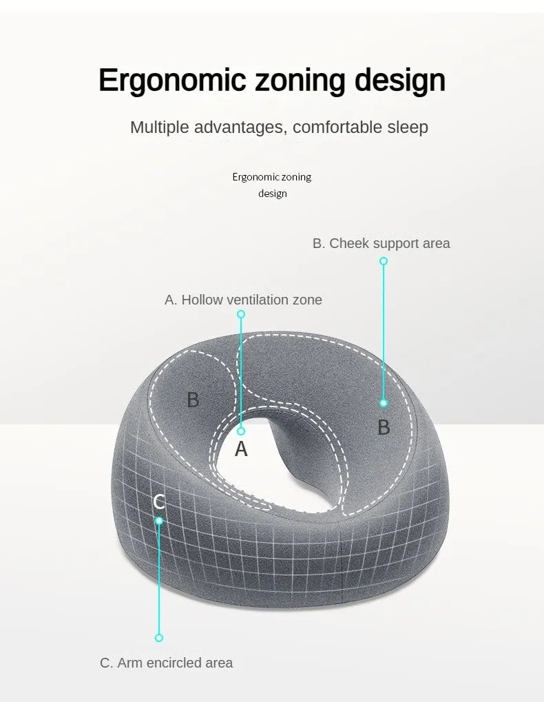 Memory Foam Face Rest Pillow for Ultimate Comfort - Smarsty