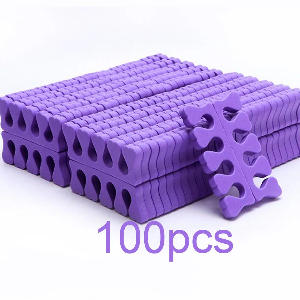 Soft Silicone Toe Separators for Nail Art Practice - Smarsty