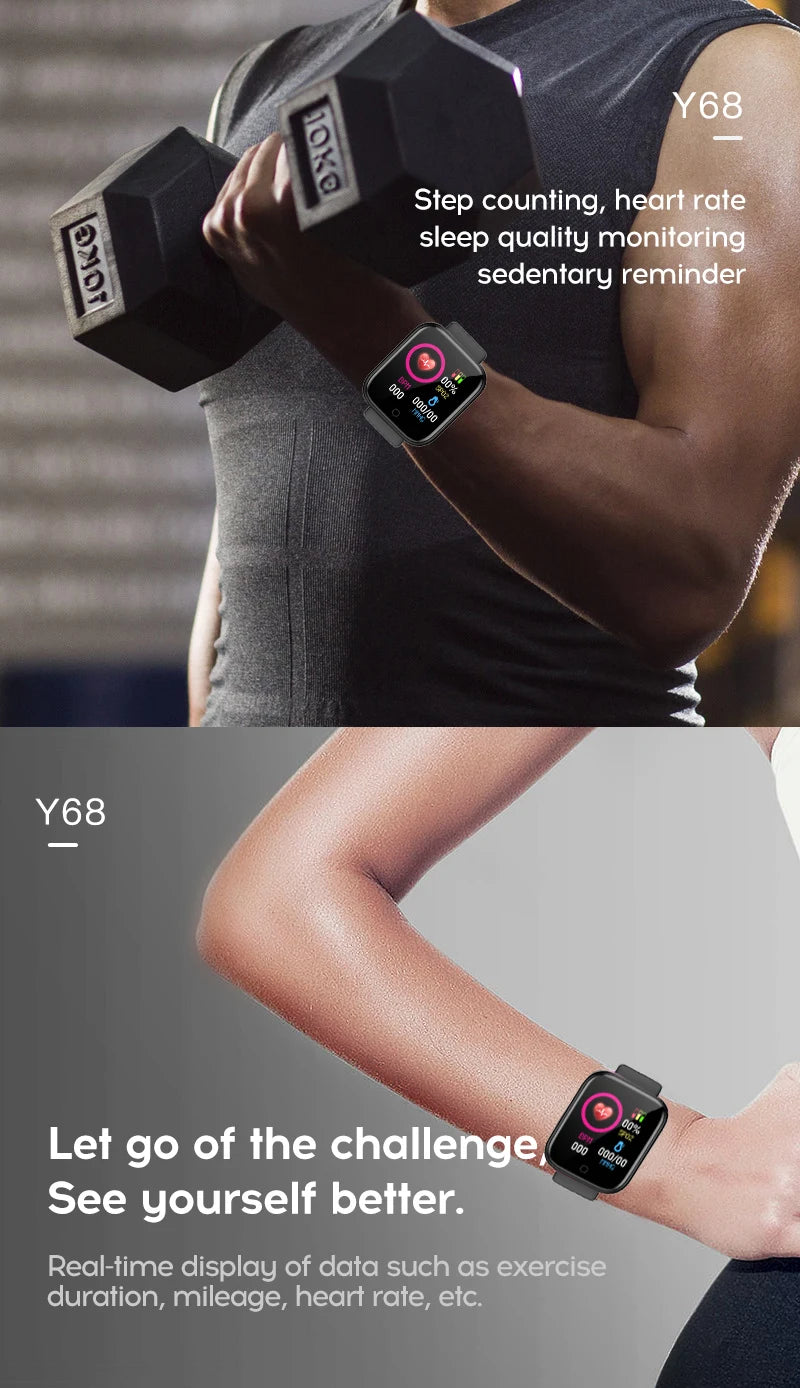 Multifunctional Bluetooth Smart Watch for Fitness Tracking - Smarsty