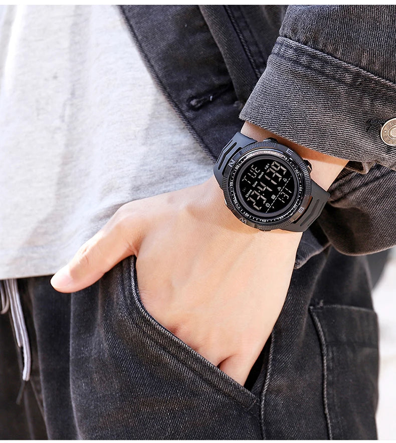 SANDA Military Sport Digital Watch Waterproof and Shockproof - Smarsty