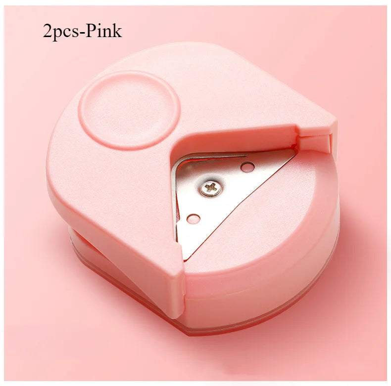 circle cutter button maker Corner round machine corner punching portable paper cutter card photo cutting - Smarsty