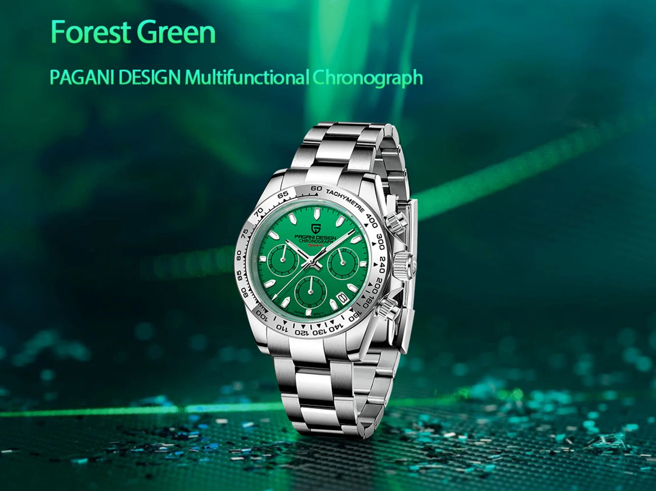 PAGANI DESIGN Luxury Men's Quartz Chronograph Watch - Smarsty